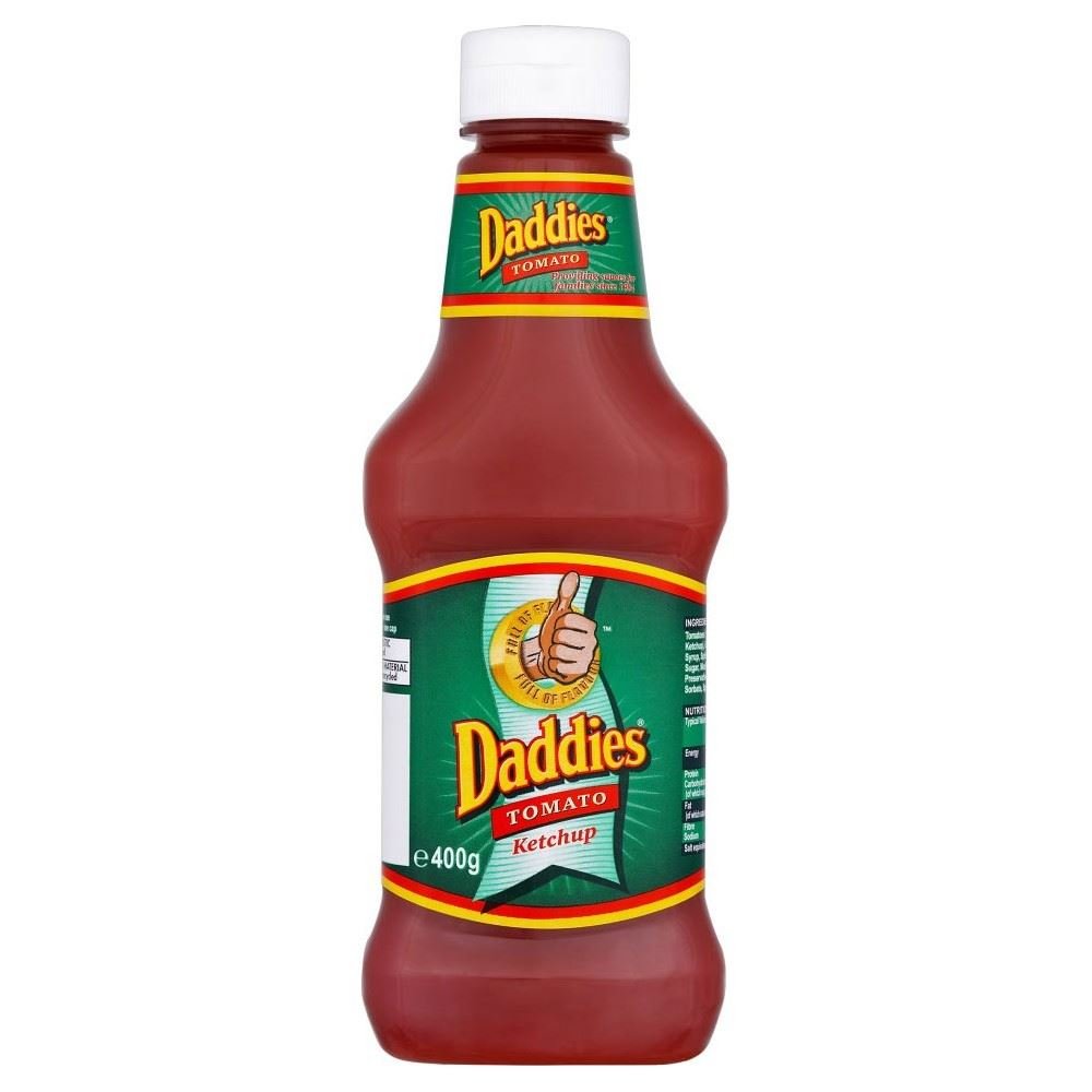 Daddies Tomato Ketchp Squeezy 8x400g