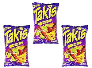 Takis Chilli & Lime Snacks 48x55g