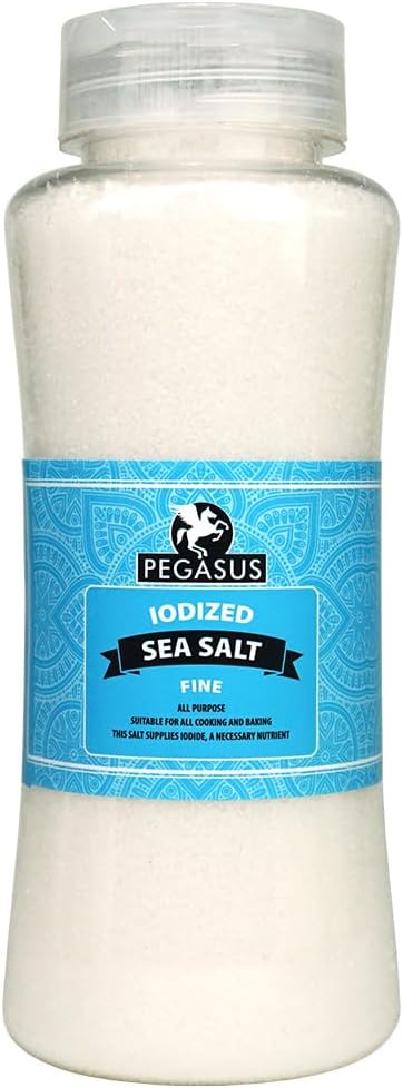 Pegasus Iodized Pink Salt Fine 6x800g