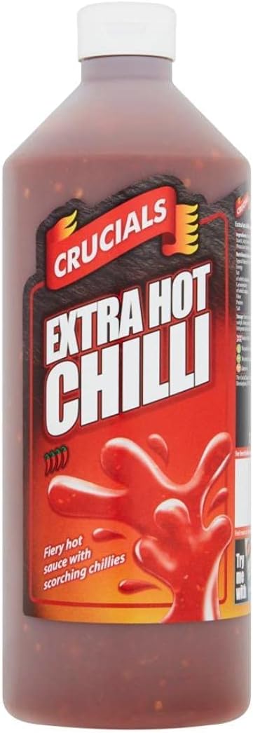 Crucials Extra Hot Chilli Sauce 1x1ltr