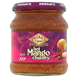 Pataks Premium Hot Mango Chutney 6x340g