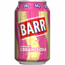 Barr Cream Soda Can 24x330ml