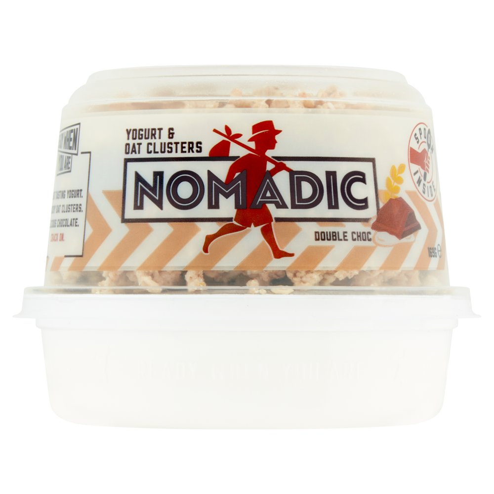 Nomadic Yogurt & Oat Clusters Double Choc 169g 169g × 1