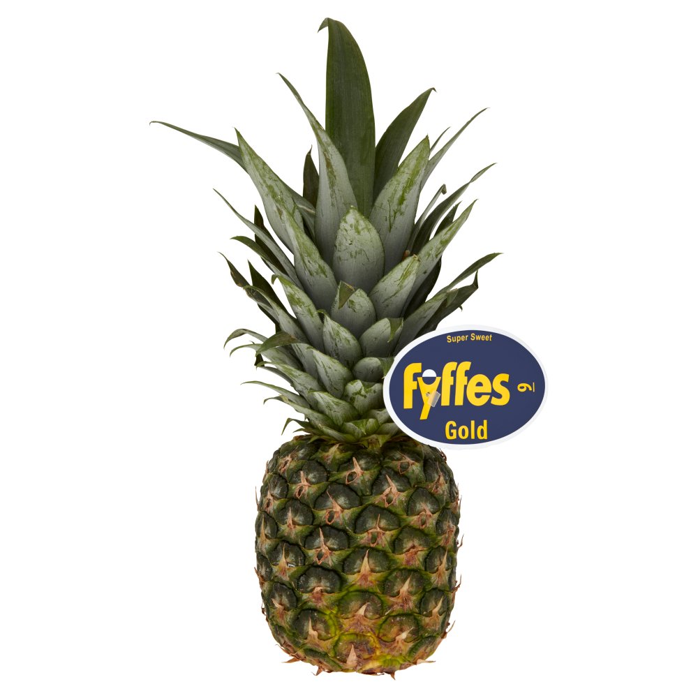 Fyffes Gold Super Sweet Pineapple Size 9 Sgl × 9