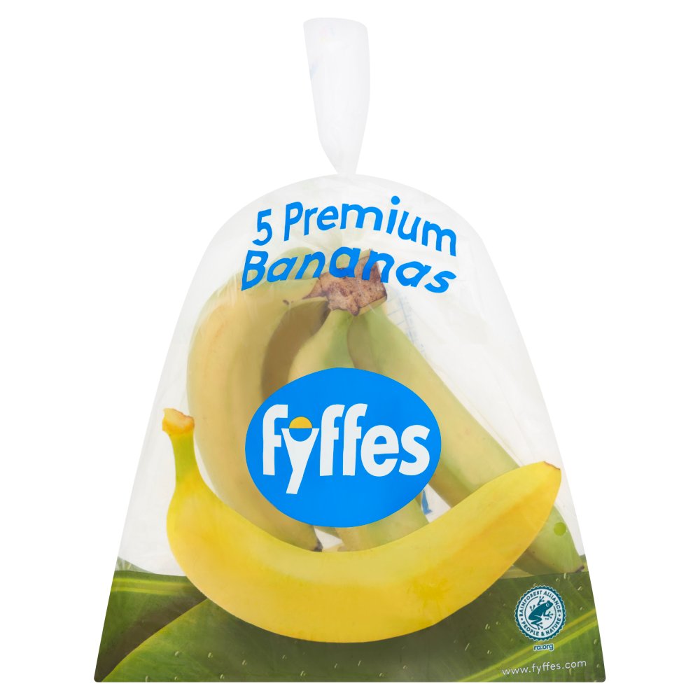 Fyffes 5 Premium Bananas 5pk × 1