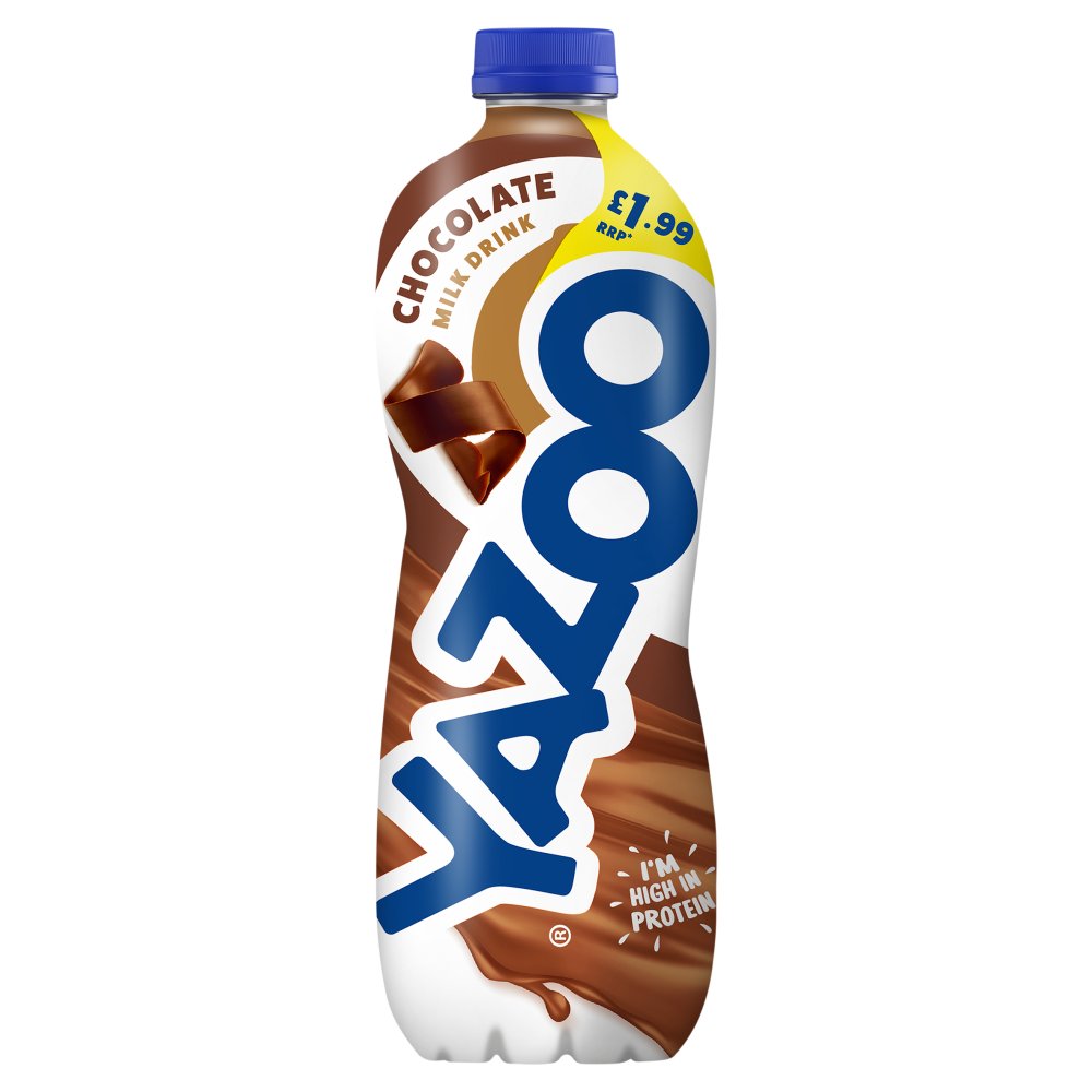 Yazoo Milk Drink Chocolate 1L RRP £1.99 1Ltr × 1