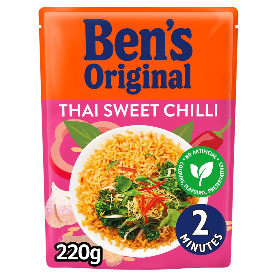 Bens Original Thai Sweet Chilli Rth 6x220g