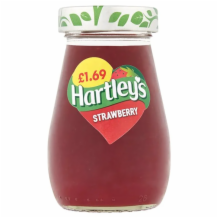 Hartleys Strawberry Jam 6x300g