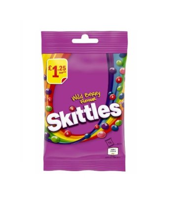 Skittles Wild Berry Bag 14x109g