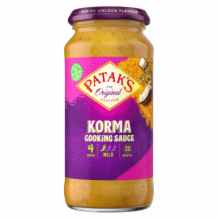 Pataks Cook In Sauce Korma Std 6x450g