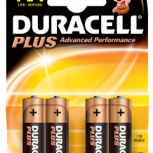 Duracell Plus % Aa Pack 20x4's