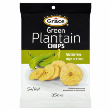 Grace Plantain Chips Green 9x85g