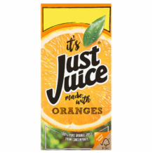 Just Juice Small Tetra Orange 24x200ml