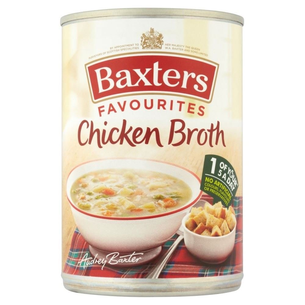Baxters Soups Chicken Broth 12x400g