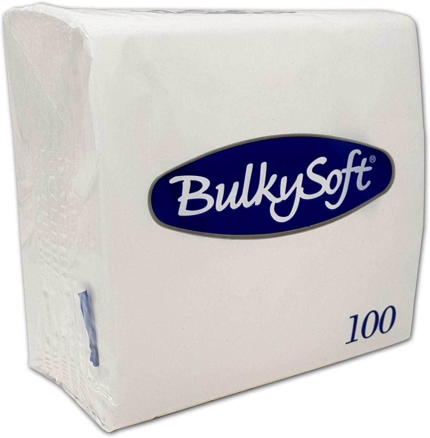 B/soft White ply Napkins 1x100's