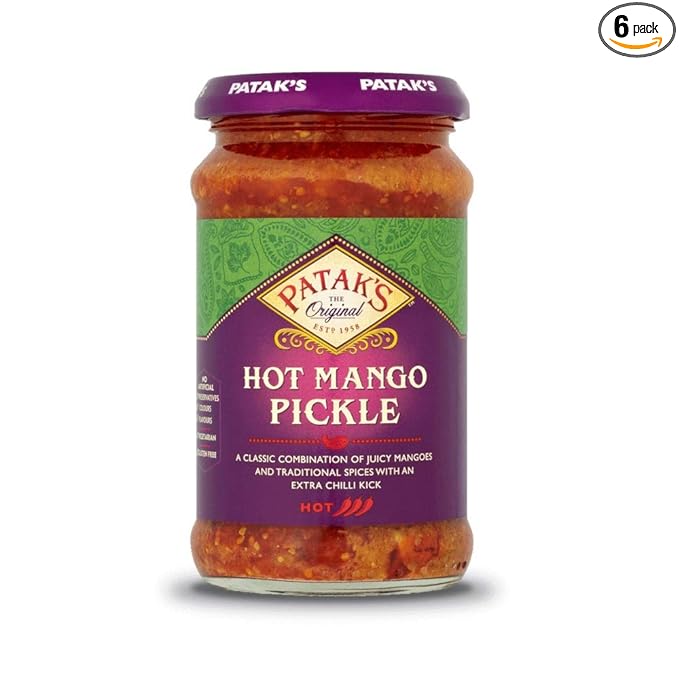 Pataks Mango Extra Hot Pickle 6x283g