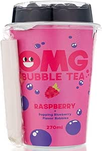 Omg Bubble Tea Raspberry With Blueberry 10x270ml
