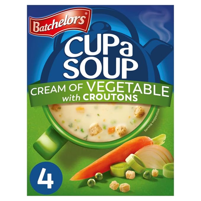 Batchelors Cup A Soup Cream Of Vegetable 9x122g