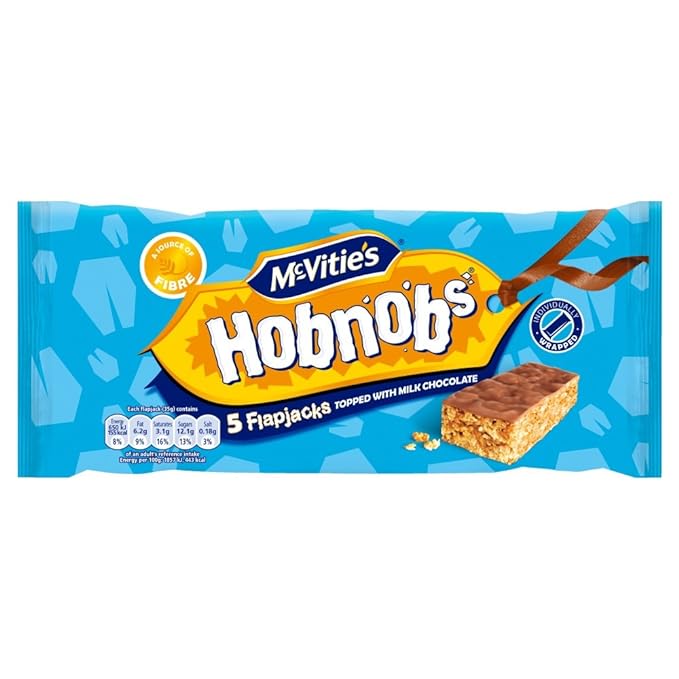 Mcvities Hobnob Flapjacks 1x1's