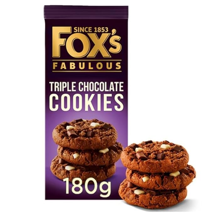 Fox's White Chocolate Cookies 8x180g