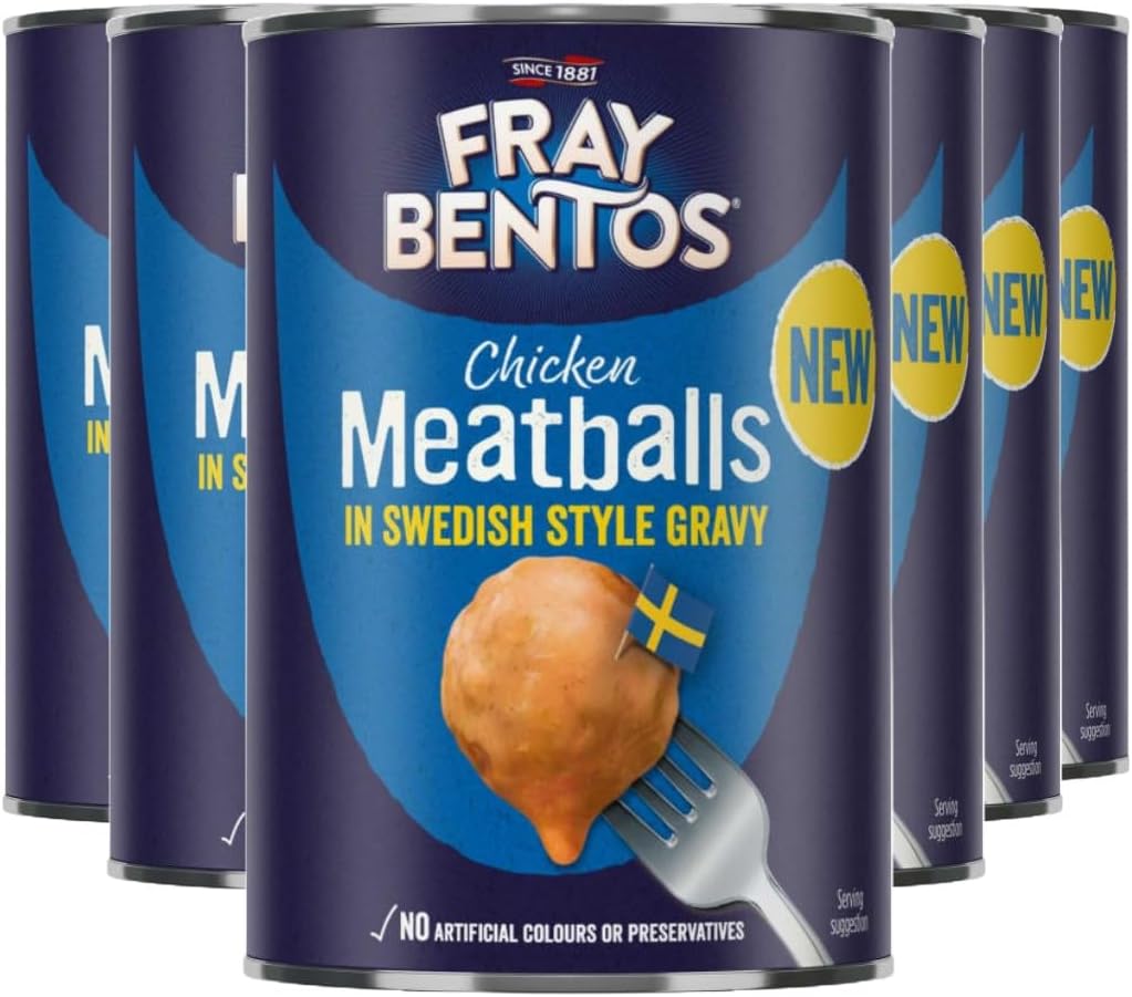 Fray Bentos Meatballs In Swedish Gravy 6x380g