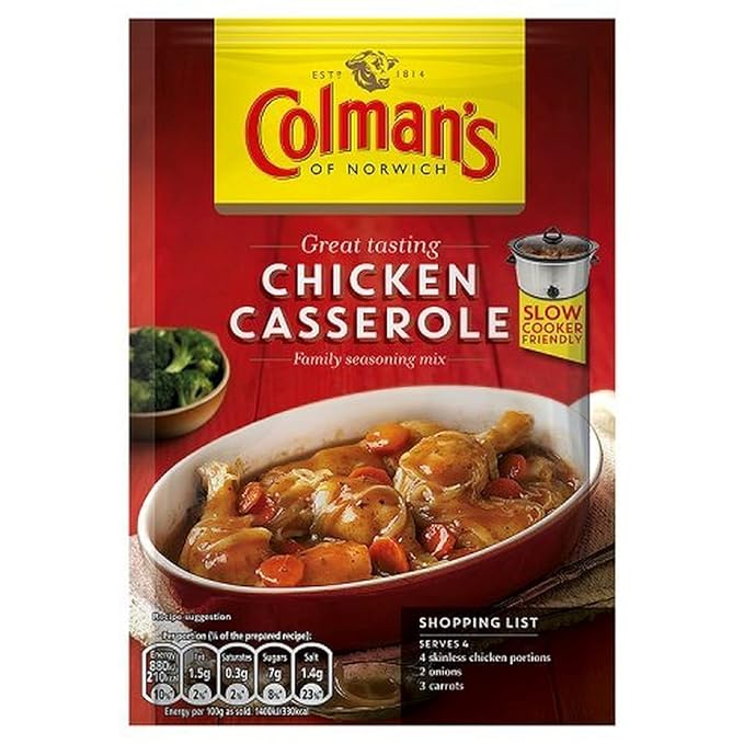 Colmans Chicken Casserole 10x25g