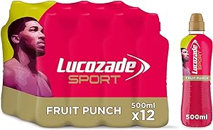 Lucozade Sport Aj Fruit Punch 12x500ml