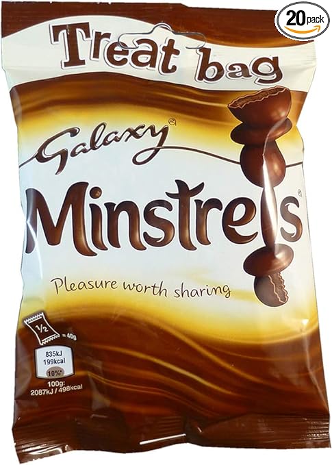 Galaxy Minstrels Treatbag 20x80g