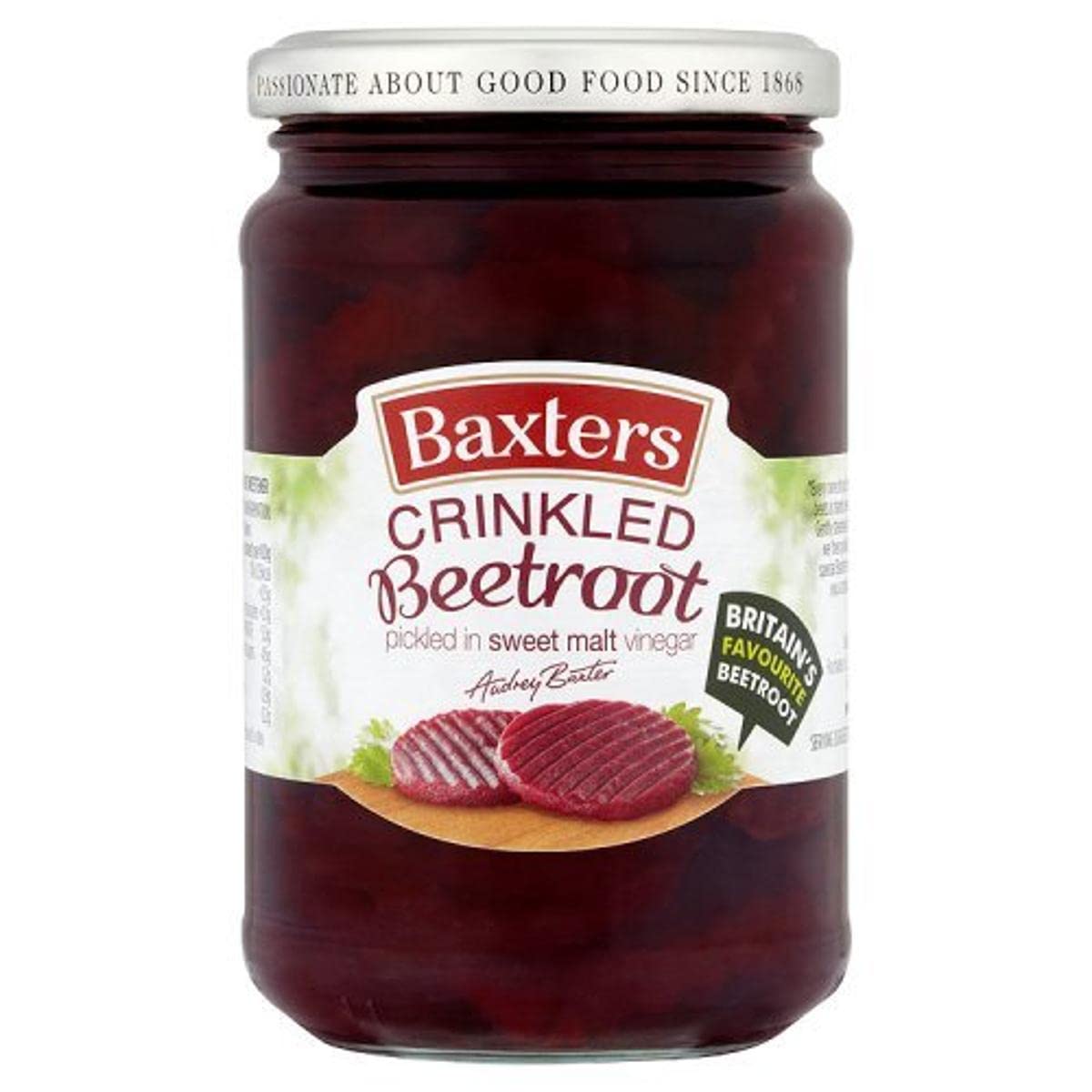 Baxters Crinkle Cut Beetroots 6x340g