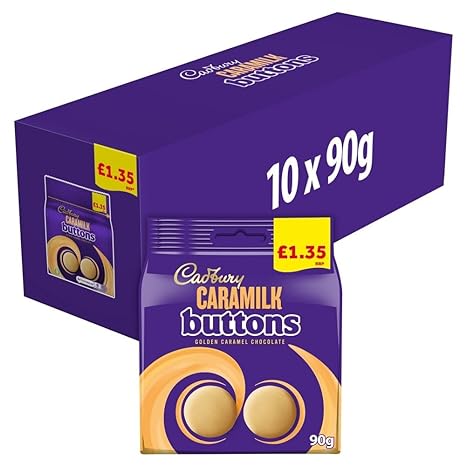 Cadbury Caramilk Button 10x90g