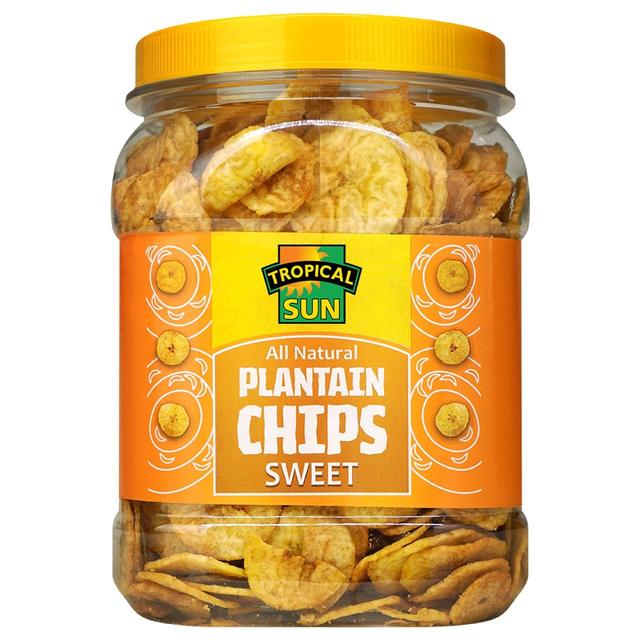 Tropical Sun Plantain Chips Sweet 1x450g
