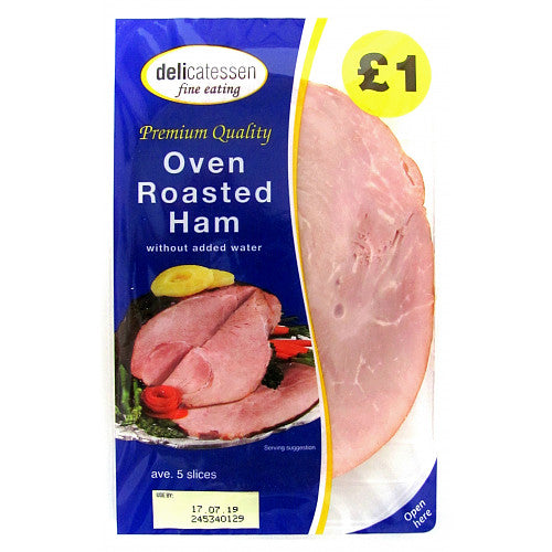 Delicatessen Fine Eating Oven Roasted Ham 90g 90g × 1
