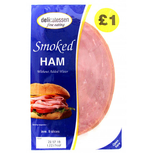 Delicatessen Fine Eating Smoked Ham 90g 90g × 10