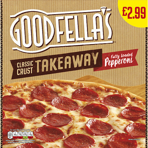 Goodfella's Takeaway Classic Fully-Loaded Pepperoni 410g 423g × 1