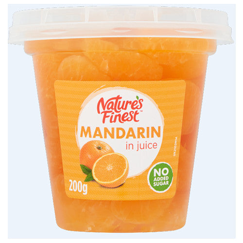 Nature's Finest Mandarin in Juice 200g 200g × 6