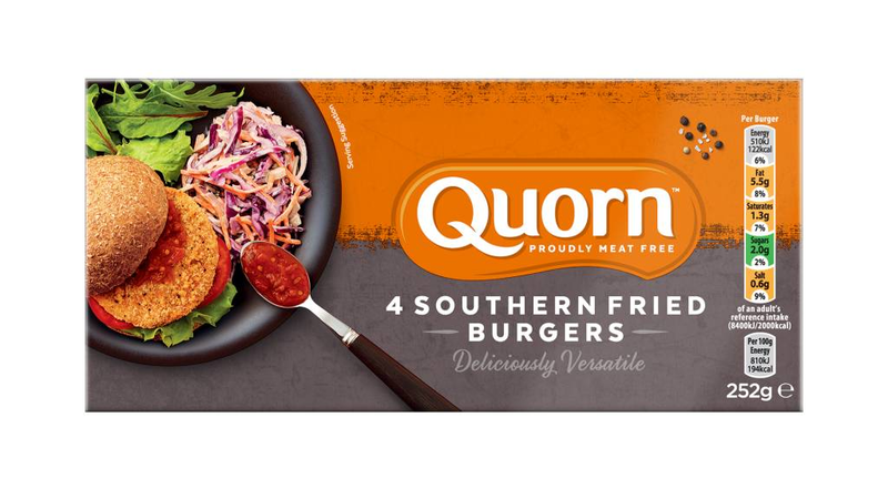 Quorn Southern Fried Burger 12x252g