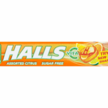 Halls Assorted Citrus Sugar Free 20x32g