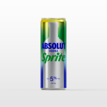 Absolut & Sprite 12x250ml