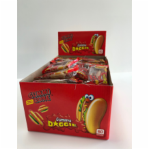 Gummi Zone Gummy Hot Dog 60x7g(6)