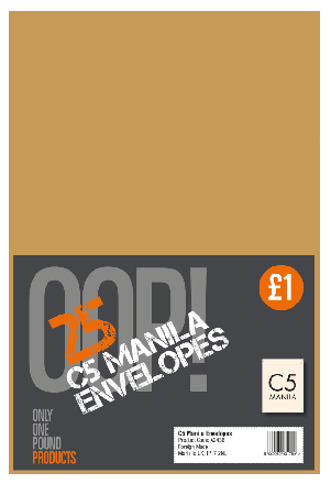 Envelopes Manila 6xC4
