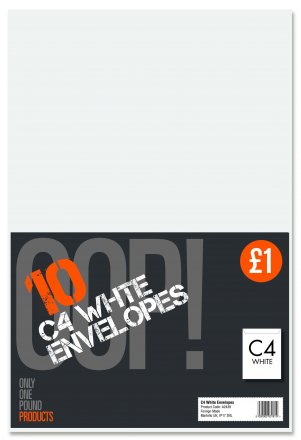 Envelopes White 6xC4
