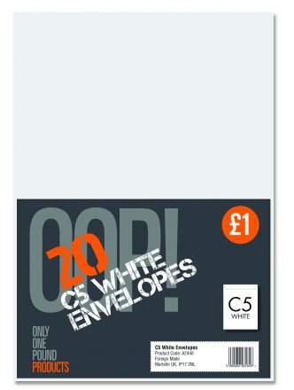 Envelopes White 6xC5