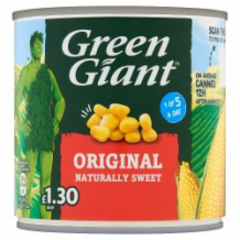 Green Giant Original Corn 12x340g