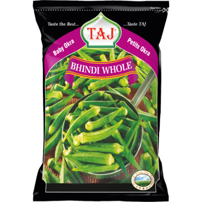 TAJ Okra Whole Baby UNIT 6x300g . Packed 2 units to a case.
Unit Weight: 1.80 Kilos.