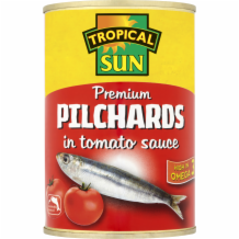 Tropical Sun Pilchards In Tomato 6x425g