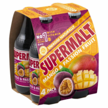 Supermalt Mango & Passionfruit Nrb Pack 6x330ml