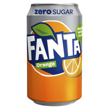 Fanta Orange Zero Cans 24x330ml