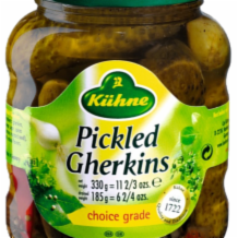 Kuhne Whole Gherkins 6x330g