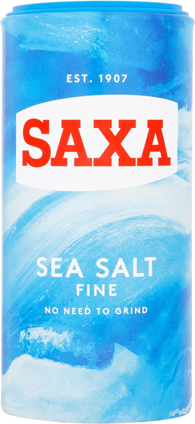 Saxa Sea Salt Fine 6x350g