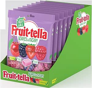 Fruitela Berries & Cherry 12x135g
